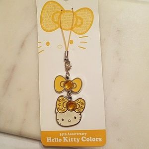 Hello Kitty 35th aniversary key/phone/purse charm
